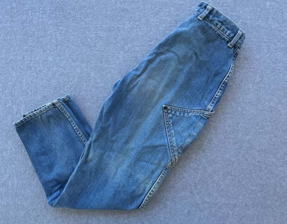 Vintage Cristina’s High Waist Button Fly Jeans Size 3 Made in USA 80s 90s Denim